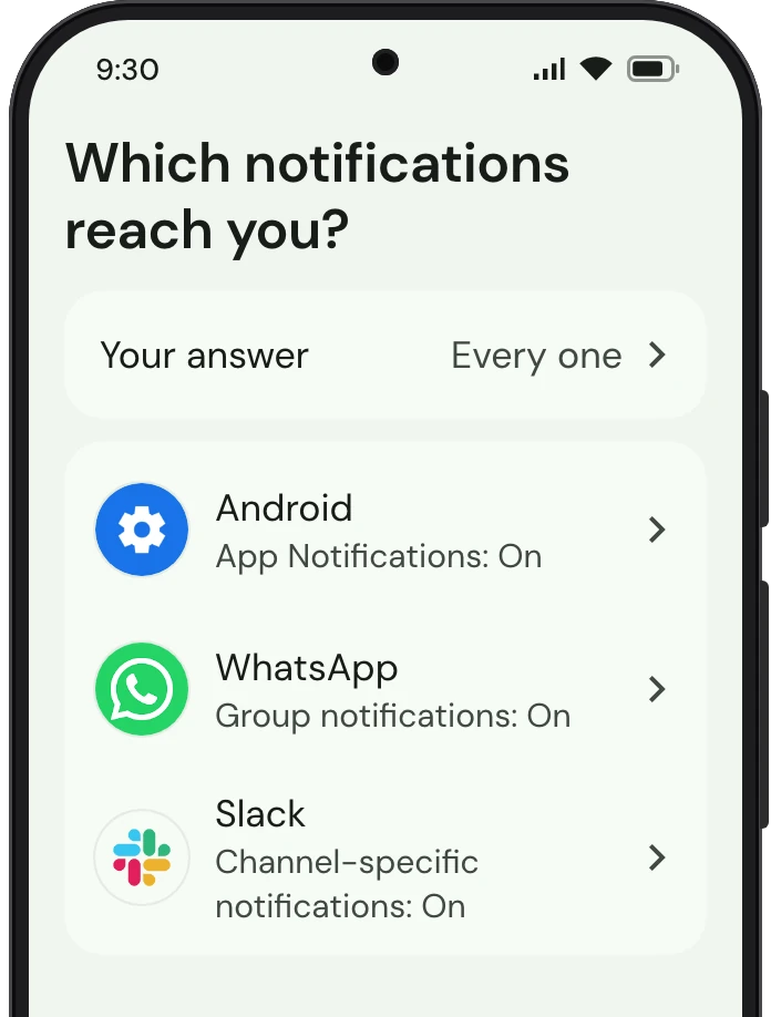 TrueTo on a phone: Learn what your apps tell you about.